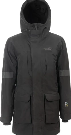 Arrak Outdoor Koiranohjaajan Vaatteet^Arrak Parkas vuorattu naisten parkatakki, musta