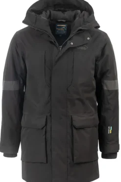 Arrak Outdoor Arrak Parkas vuorattu parkatakki, musta| Koiranohjaajan Vaatteet