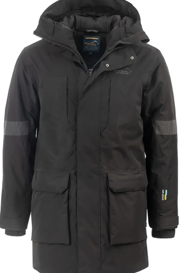 Arrak Outdoor Arrak Parkas vuorattu parkatakki, musta| Koiranohjaajan Vaatteet