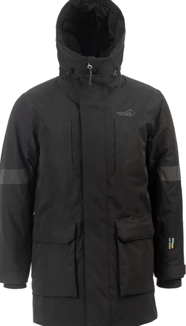 Arrak Outdoor Arrak Parkas vuorattu parkatakki, musta| Koiranohjaajan Vaatteet