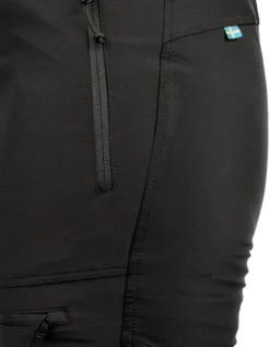 Arrak Outdoor Retkeilyhousut^Arrak Performance -naisten housut, Black