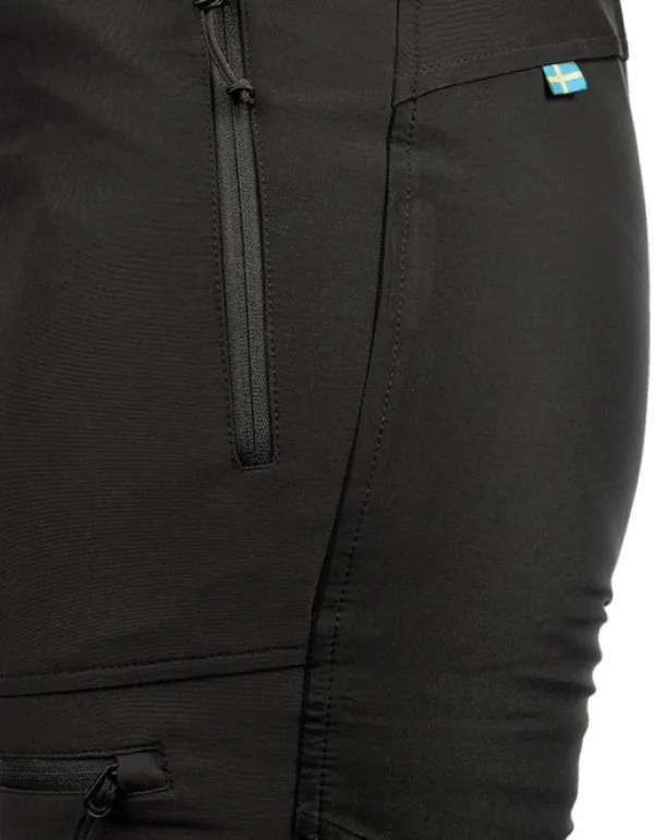 Arrak Outdoor Retkeilyhousut^Arrak Performance -naisten housut, Black