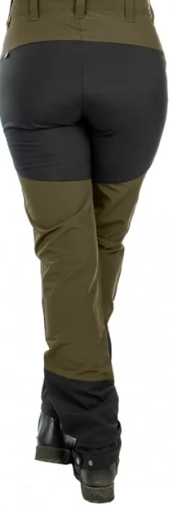 Arrak Outdoor Retkeilyhousut^Arrak Performance -naisten housut, Olive