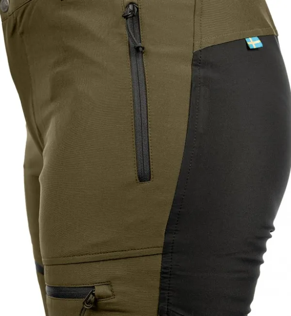 Arrak Outdoor Retkeilyhousut^Arrak Performance -naisten housut, Olive