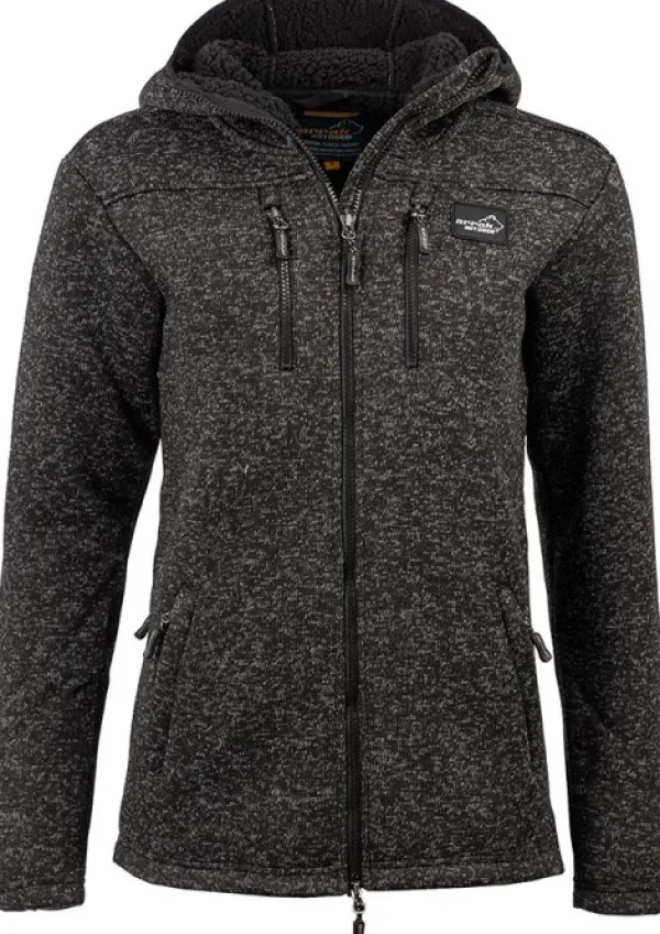 Arrak Outdoor Arrak Pile Hood naisten huppari, Black| Koiranohjaajan Vaatteet