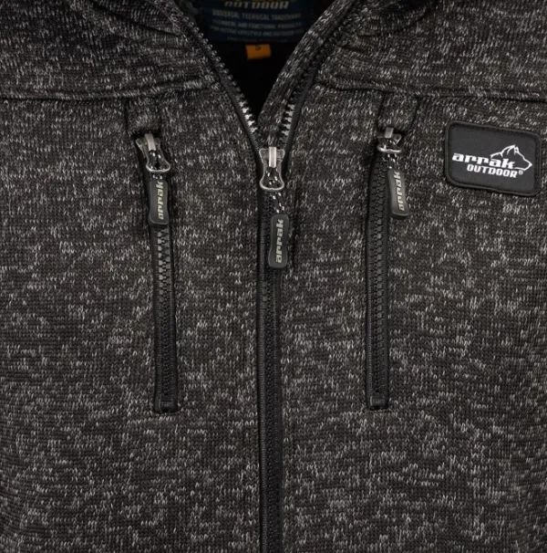 Arrak Outdoor Arrak Pile Hood naisten huppari, Black| Koiranohjaajan Vaatteet