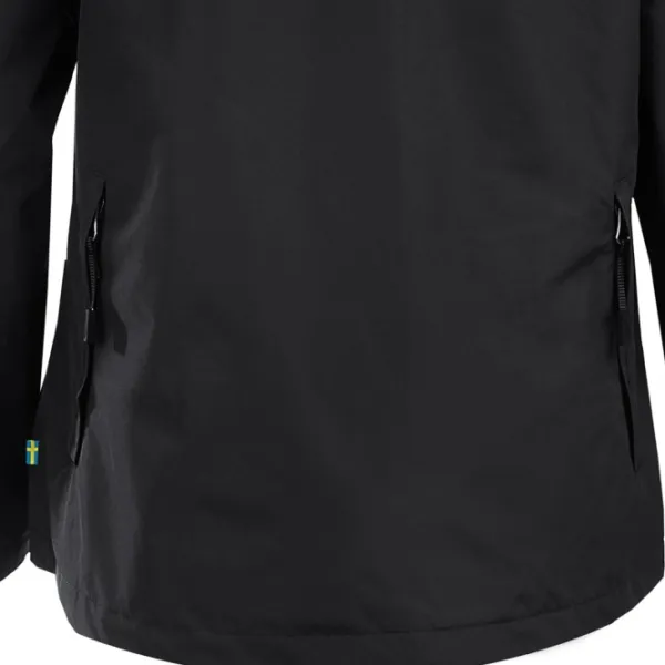 Arrak Outdoor Koiranohjaajan Vaatteet^Arrak Rain Jacket naisten sade- ja kuoritakki, musta