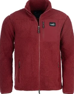Arrak Outdoor Koiranohjaajan Vaatteet^Arrak Sherpa Fleece Jacket fleecetakki, Dark Red