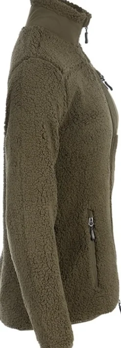 Arrak Outdoor Arrak Sherpa Fleece Jacket naisten fleecetakki, Olive| Koiranohjaajan Vaatteet