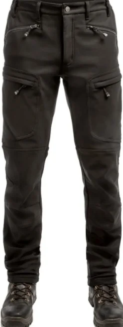 Arrak Outdoor Toppahousut^Arrak Thermo Action Pant housut, Black