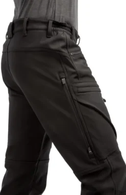 Arrak Outdoor Toppahousut^Arrak Thermo Action Pant housut, Black