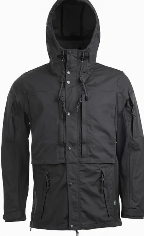 Arrak Outdoor Arrak Trek Jacket kuoritakki, mustaharmaa| Koiranohjaajan Vaatteet