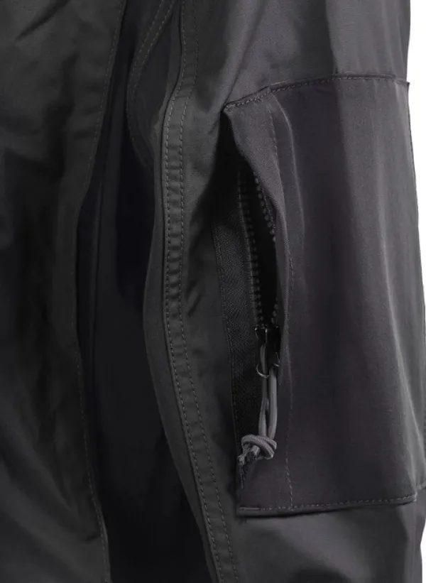 Arrak Outdoor Arrak Trek Jacket kuoritakki, mustaharmaa| Koiranohjaajan Vaatteet