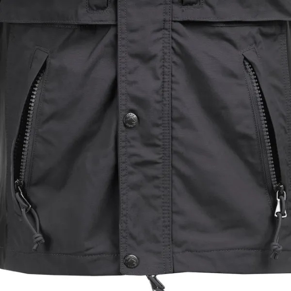 Arrak Outdoor Arrak Trek Jacket kuoritakki, mustaharmaa| Koiranohjaajan Vaatteet