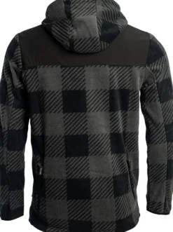 Arrak Outdoor Arrak Unisex Canada Fleece fleece-takki, harmaa/musta| Koiranohjaajan Vaatteet