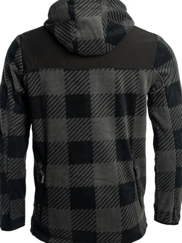 Arrak Outdoor Arrak Unisex Canada Fleece fleece-takki, harmaa/musta| Koiranohjaajan Vaatteet