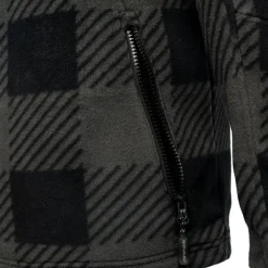 Arrak Outdoor Arrak Unisex Canada Fleece fleece-takki, harmaa/musta| Koiranohjaajan Vaatteet