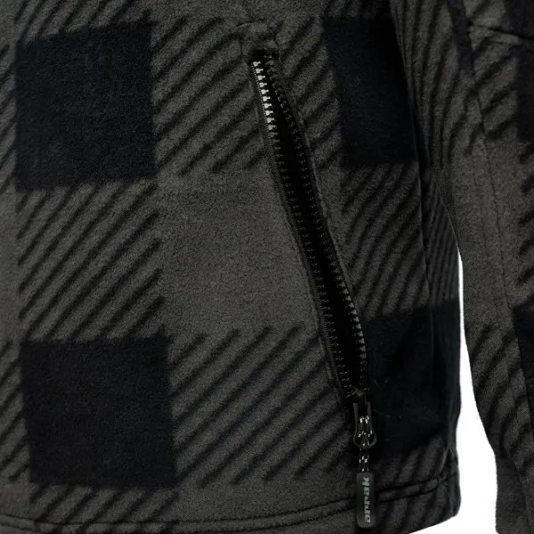 Arrak Outdoor Arrak Unisex Canada Fleece fleece-takki, harmaa/musta| Koiranohjaajan Vaatteet