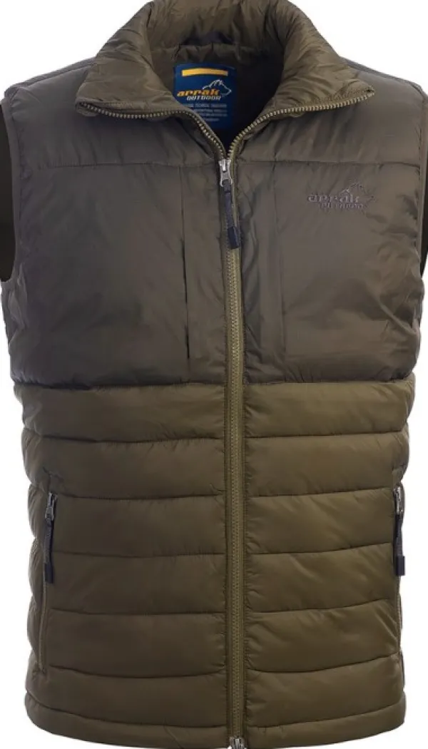 Arrak Outdoor Koiranohjaajan Vaatteet^Arrak Warmy Vest liivi, oliivi