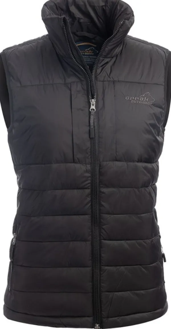 Arrak Outdoor Arrak Warmy Vest naisten liivi, musta| Koiranohjaajan Vaatteet