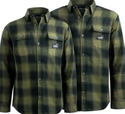 Arrak Outdoor Koiranohjaajan Vaatteet^Arrak W's Flannel Shirt Insulated Olive/Black