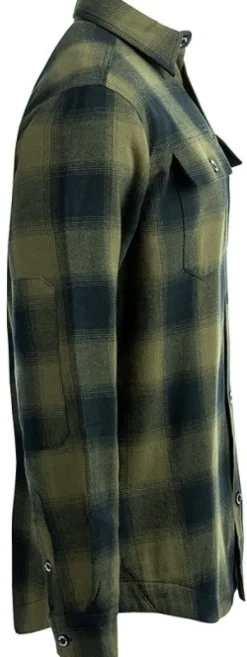 Arrak Outdoor Arrak W's Flannel Shirt Olive/Black| Koiranohjaajan Vaatteet