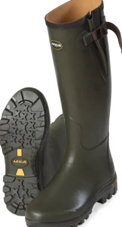 Arxus Saappaat^Pioneer kumisaapas, Unisex, maastonvihreä