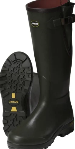 Arxus Pioneer Nord kumisaapas, Unisex, maastonvihreä| Saappaat