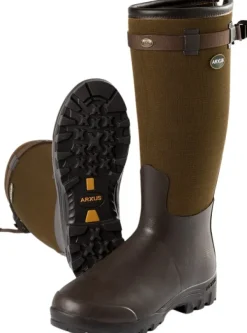 Arxus Primo Nord LW kumisaappaat, unisex, ruskea/maastonvihreä| Saappaat