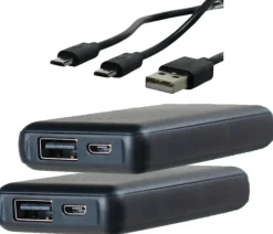 Avignon akkukäyttöiset lämpösukat, musta/oranssi/valkoinen| Lämpövaatteet