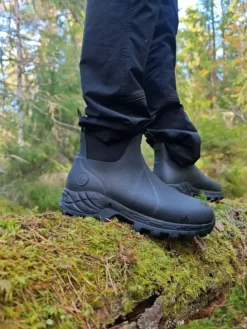 Avignon Canberra Jodhpurs Gummi/Neopren Basic Black| Ulkoilukengät