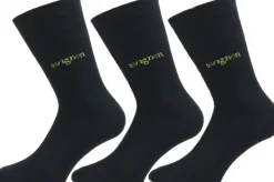 Avignon Metsästyssukat^Liner -merinovillasukat, unisex, 3 kpl, musta