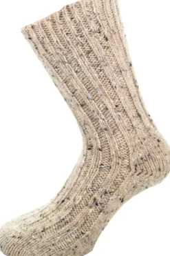 Avignon Sukat^perinteiset villasukat 2-pakkaus, beige/harmaa