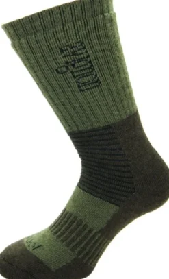 Avignon Metsästyssukat^Ull Mid -merinovillasukka vihreä unisex