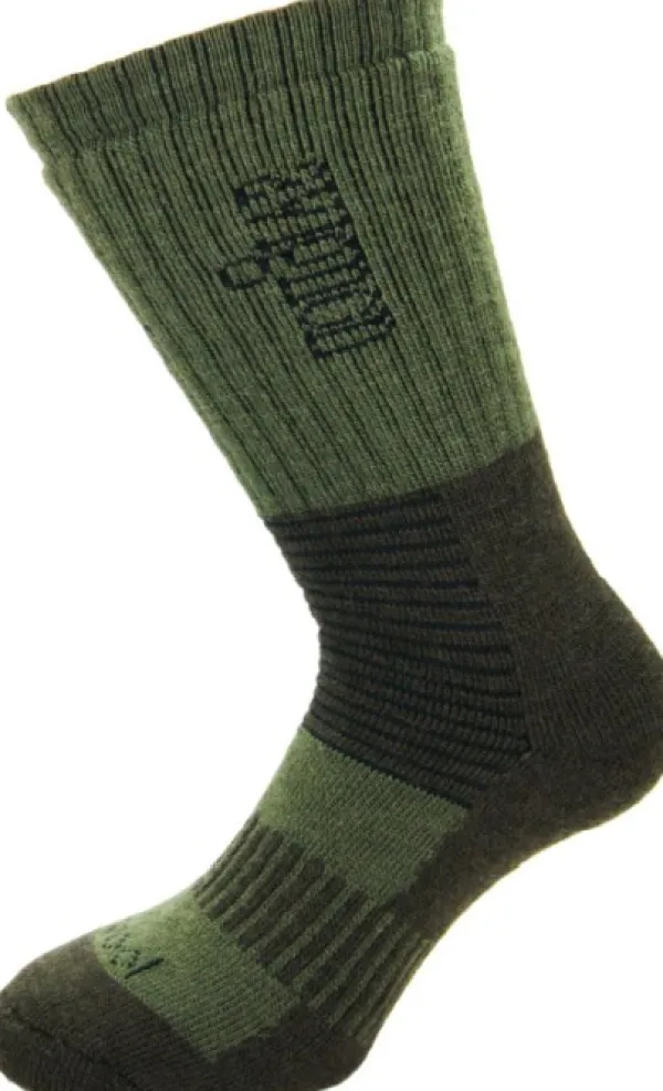 Avignon Metsästyssukat^Ull Mid -merinovillasukka vihreä unisex