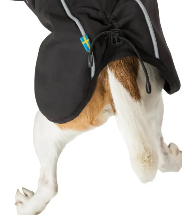 Back on Track Bark koiran takki, 25-35 cm, Black| Sadetakit