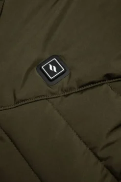 Back on Track Koiranohjaajan Vaatteet^Etna Heat Vest naisten lämpöliivi, Green