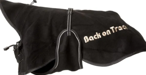Back on Track Fleecetakit^koiran fleecetakki, musta 27-40 cm