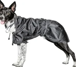 Back on Track koiran jokasääntakki, musta 43-59 cm| Sadetakit