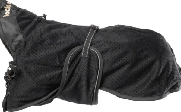 Back on Track koiran verkkotakki, musta 43-59 cm| Fleecetakit