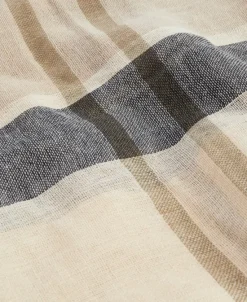Barbour Abigail Tartan Scarf huivi, Dark Navy/Light Sand| Päähineet, huivit ja kaulurit/Kaulahuivit