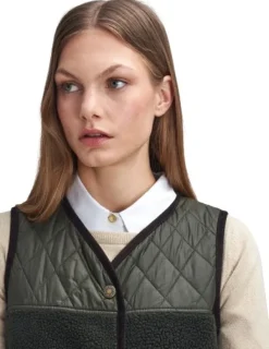 Barbour Liivit^Brambles Gilet naisten liivi, Olive/Classic
