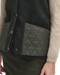 Barbour Liivit^Brambles Gilet naisten liivi, Olive/Classic