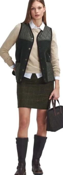 Barbour Liivit^Brambles Gilet naisten liivi, Olive/Classic