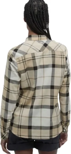 Barbour Bredon Check Shirt naisten paita, Safari Tartan| Flanelli- Ja Kauluspaidat