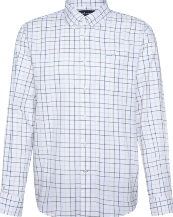 Barbour Flanelli- Ja Kauluspaidat^Caswell Tattersall Regular Fit Shirt paita, Pine Green