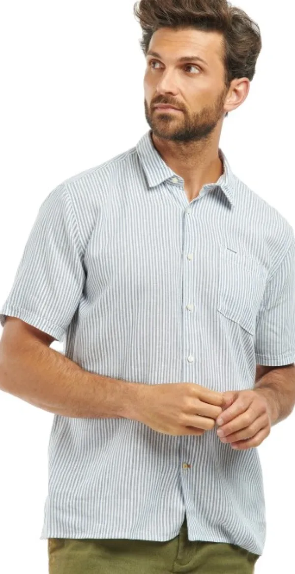 Barbour Flanelli- Ja Kauluspaidat^Deerpark Summerfit Shirt paita, Navy