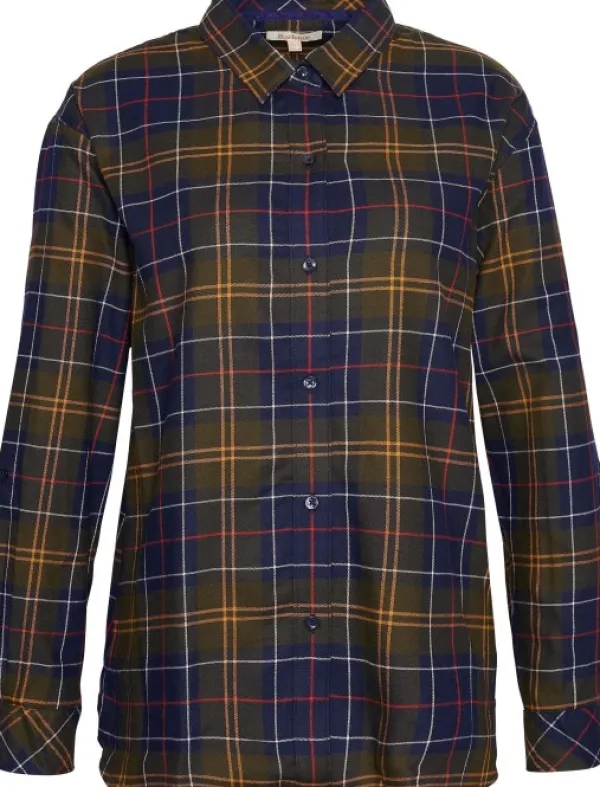 Barbour Elishaw Shirt naisten paita, Classic Tartan| Flanelli- Ja Kauluspaidat