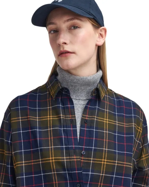 Barbour Elishaw Shirt naisten paita, Classic Tartan| Flanelli- Ja Kauluspaidat