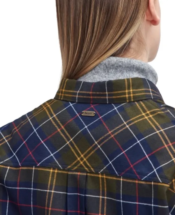 Barbour Elishaw Shirt naisten paita, Classic Tartan| Flanelli- Ja Kauluspaidat